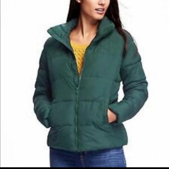 Old Navy women's medium puffer jacket - Picture 1 of 7